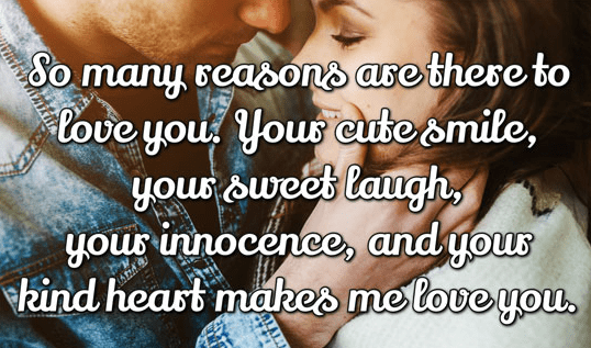 Sweet i love you quotes for her