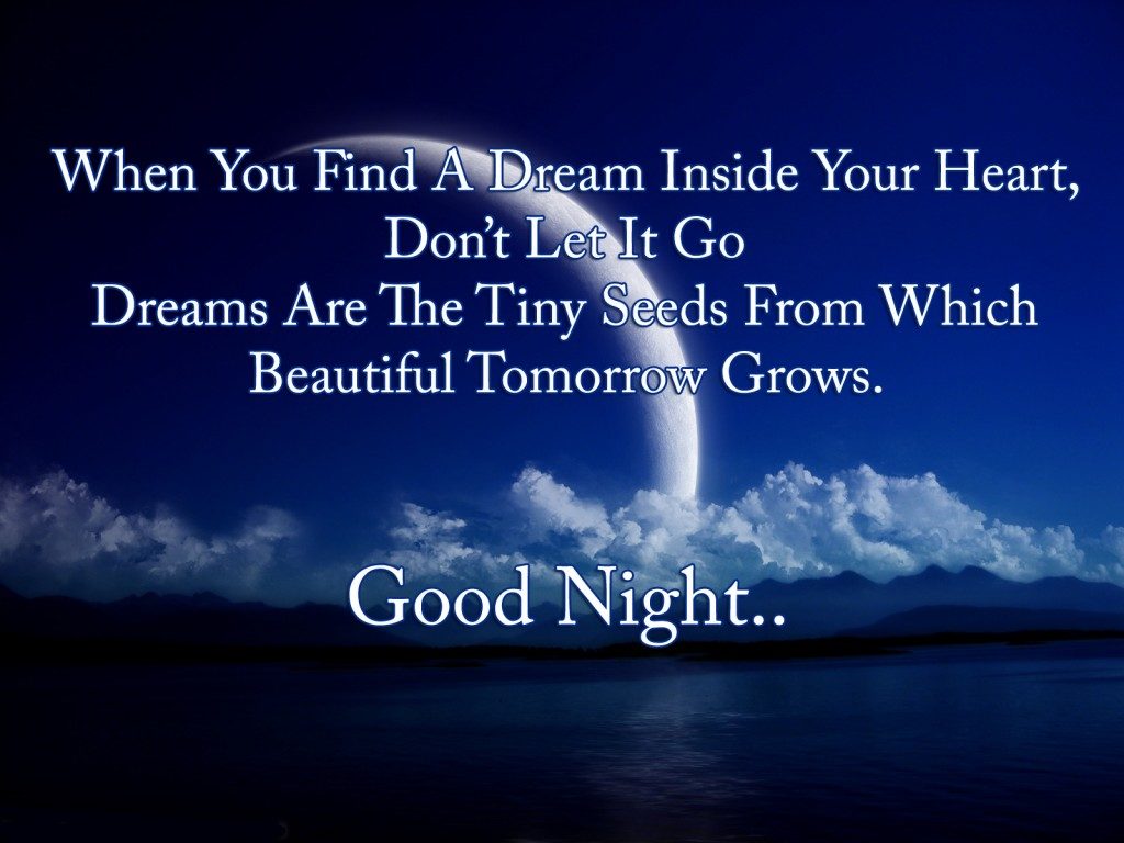 Goodnight short poems sweet Heartfelt Goodnight