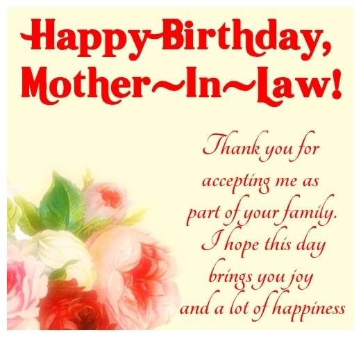 Happy Birthday Mother In Law Meme.
