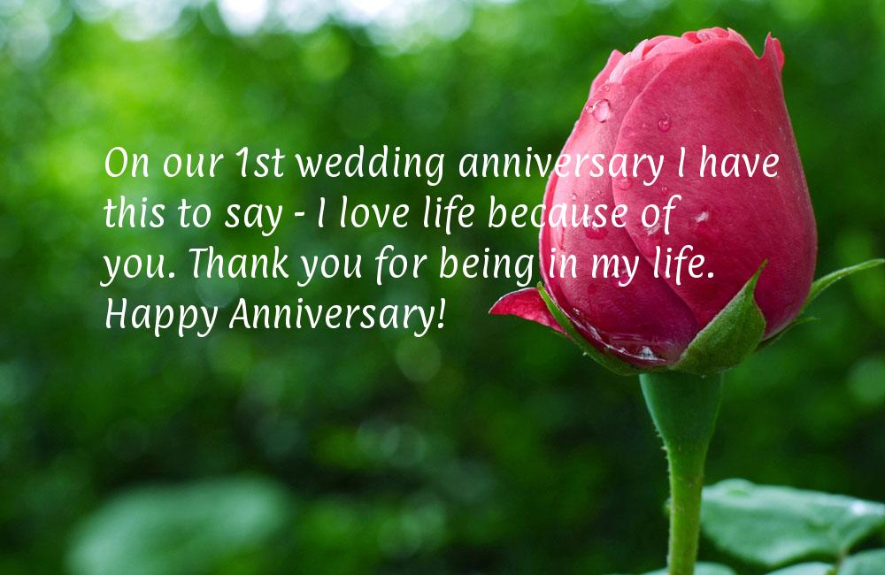 Wedding Anniversary Messages for Husband