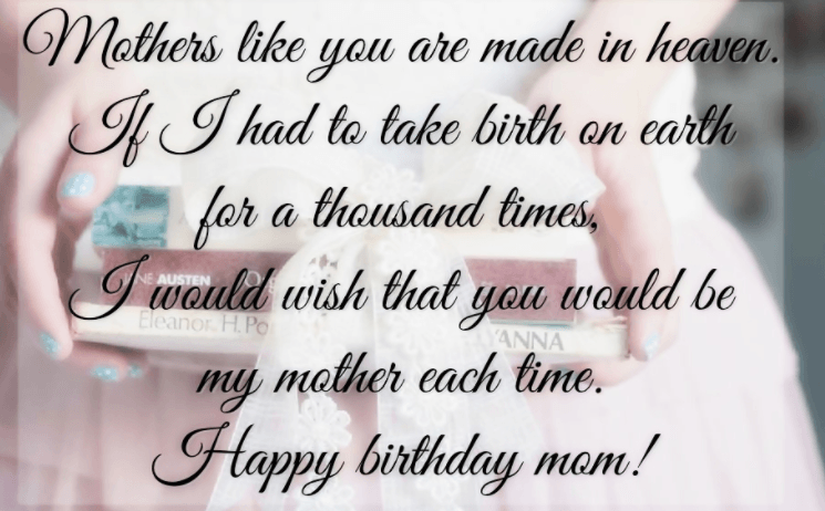 Cute Birthday Quotes For Mom
