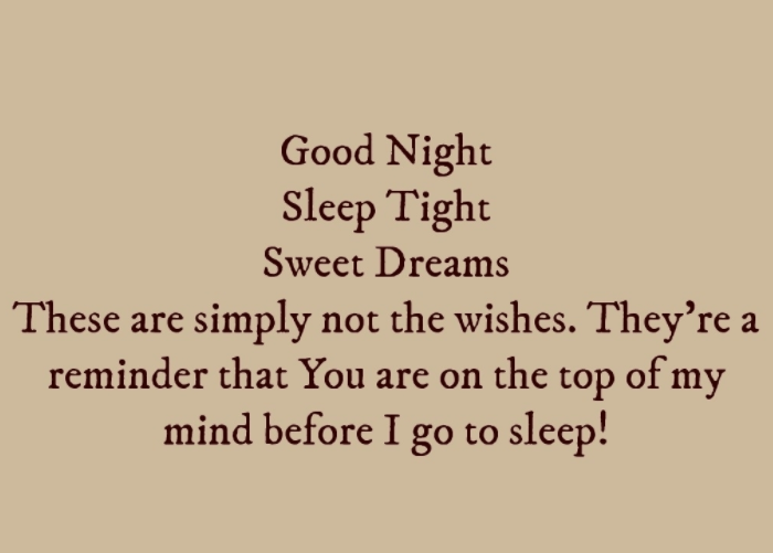 Sweet Goodnight Quotes For My Boy
