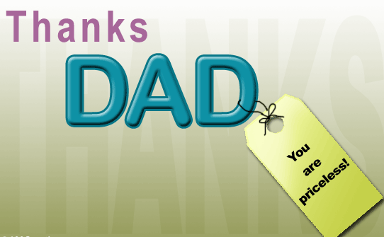 Thank You Messages For Dad