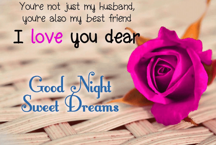Sweet good night wishes for him