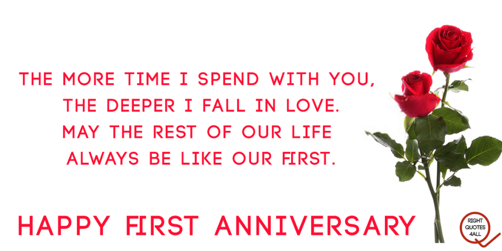 First Marriage Anniversary Wishes