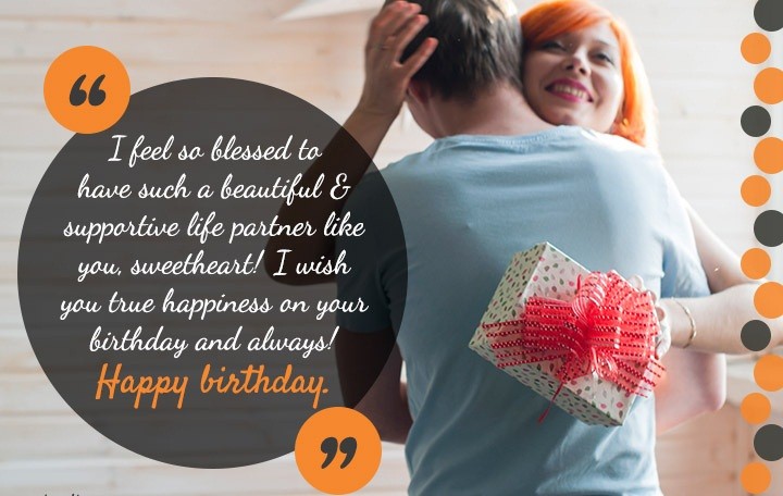 BIRTHDAY WISHES FOR WIFE WITH LOVE