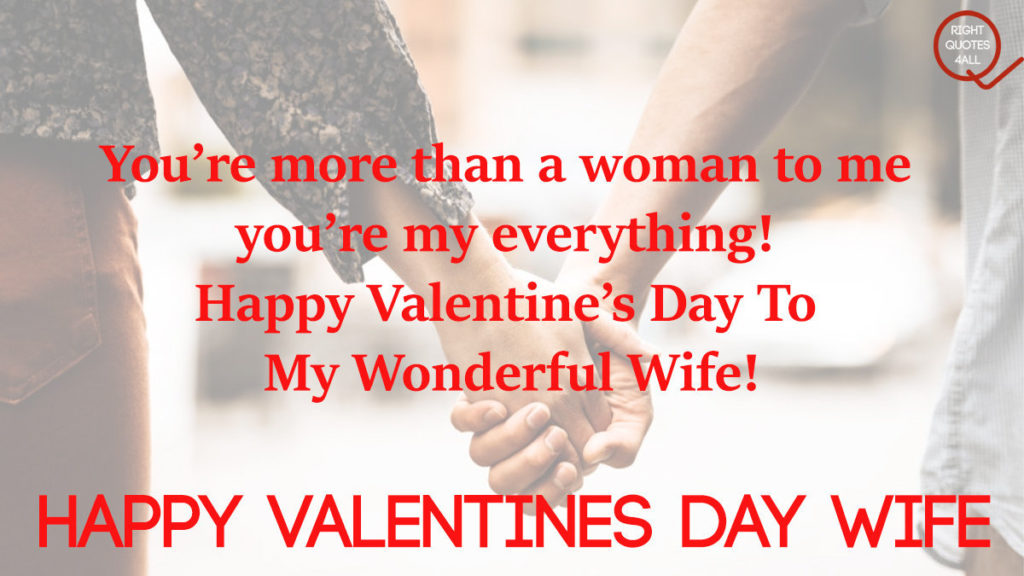 best valentine day wishes for wife