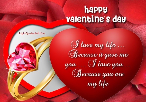 Valentines Day Greetings For Wife