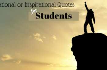 Inspirational quotes for students