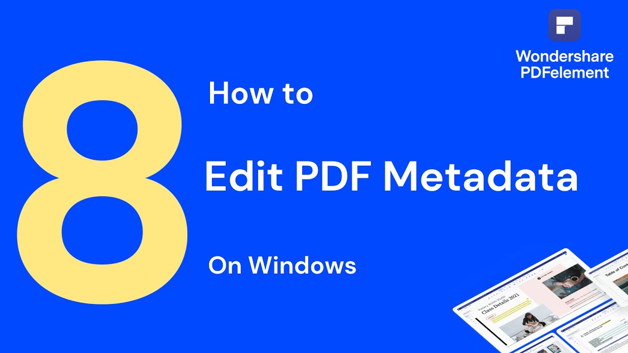 services to edit PDF metadata