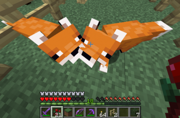 How to tame a fox in minecraft