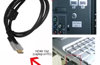 How to connect laptop to tv?