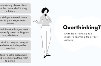 How to stop overthinking?